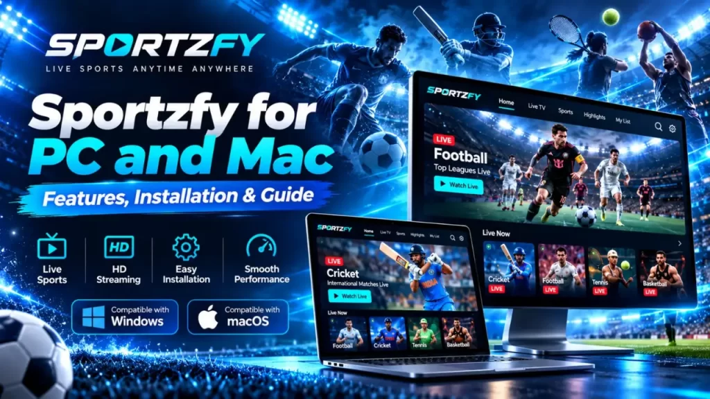 Download Sportzfy on PC and Mac