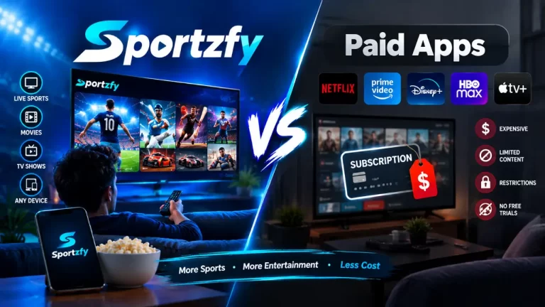 Features of Sportrzfy APK vs.Paid app
