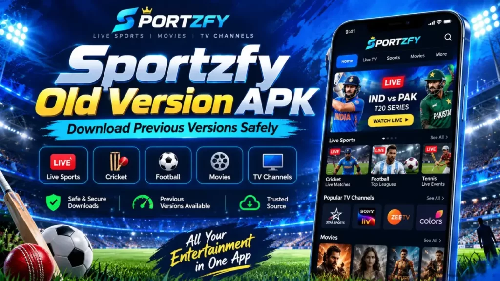 Old version Sportzfy